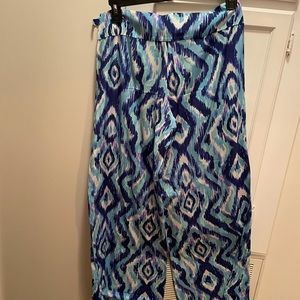 LILY PULITZER $198 NWT Lolani Silk Palazzo pant